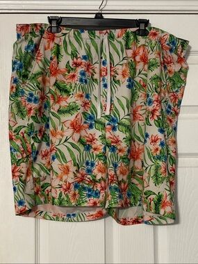 Field & Stream Men's Tropical Floral Swim Trunks - size 2X